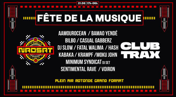 Fête de la musique Paris - Club Trax